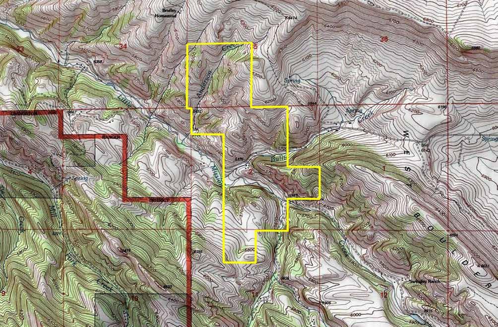Little Mission Creek Ranch To pographic Map Maps