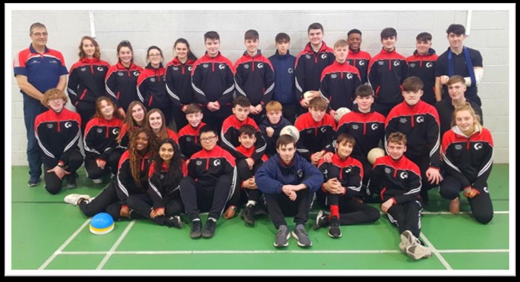 Munster Council GAA Transition Year Coaching Award On Friday 11th and Monday the 14 th of January, Mr Shane Supple East Cork Games Development Administrator for the GAA came to GCC to deliver the