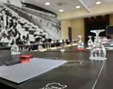 A meeting location with electrifying effect. With power ambience.