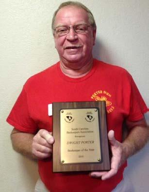 Beekeeper of the Year Dwight Porter -