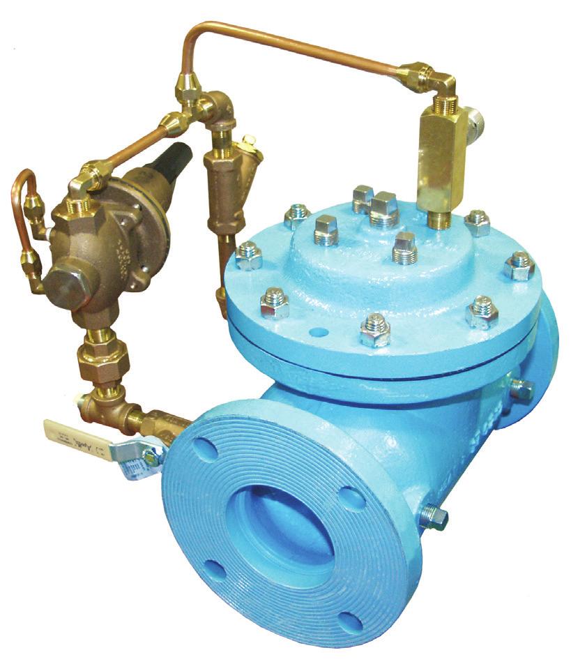 A127 SERIES Apollo pilot control valves are ideal for a wide range of commercial and industrial applications, wherever the supply pressure needs to be reduced to a lower constant pressure.