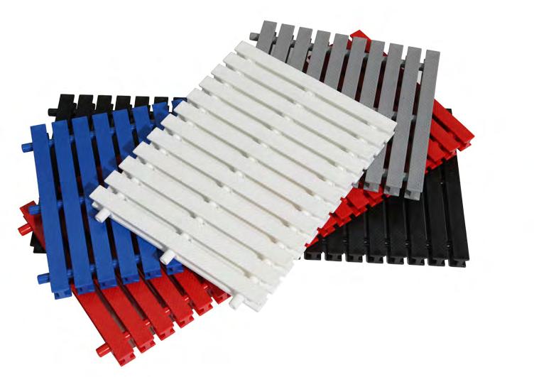 18 TransGrate PP Overflow Gratings Grating Colours (special colours available on request): White Similar to RAL 9010 Grey Blue Similar to RAL 7032 TransGrate PP Profiles: Anti Wave TransGrate PP