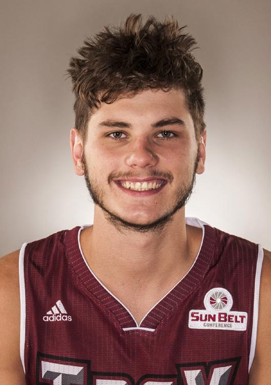 Oskar Reinfelds» Saw first action at Southern Miss» Missed first three games due to injury» Played at Pensacola State and Portland before coming to Troy» Average 9.4 ppg, 4.
