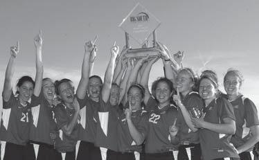 2005 CONFERENCE CHAMPIONS 2005 BIG SOUTH CHAMPIONS ON A ROLL; LADY FLAMES COME TOGETHER TO WIN RECORD THIRD BIG SOUTH CHAMPIONSHIP It had been four years since the Liberty Lady Flames had hoisted