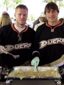 Pasta Drive On November 21, the Anaheim Lady Ducks will be teaming up with Bruno Serato, owner of the Anaheim Whitehouse Restaurant for the inaugural Pasta Drive benefiting the Boys and Girls Clubs