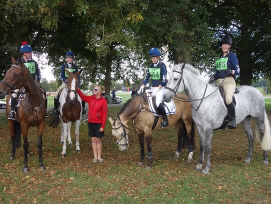 Blenheim Riding Club Eventers 90cm Challenge SWRC were lucky enough to put in a team for the RC Eventers Challenge in September.