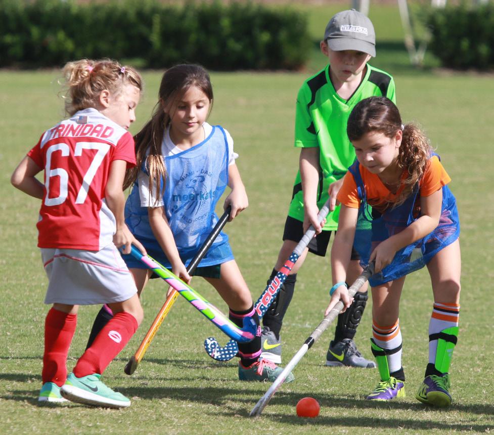 USA Field Hockey has created a number of resources to help beginners learn the fundamentals of playing the sport through GAME ON Field Hockey, an official introductory small-sided game structure.