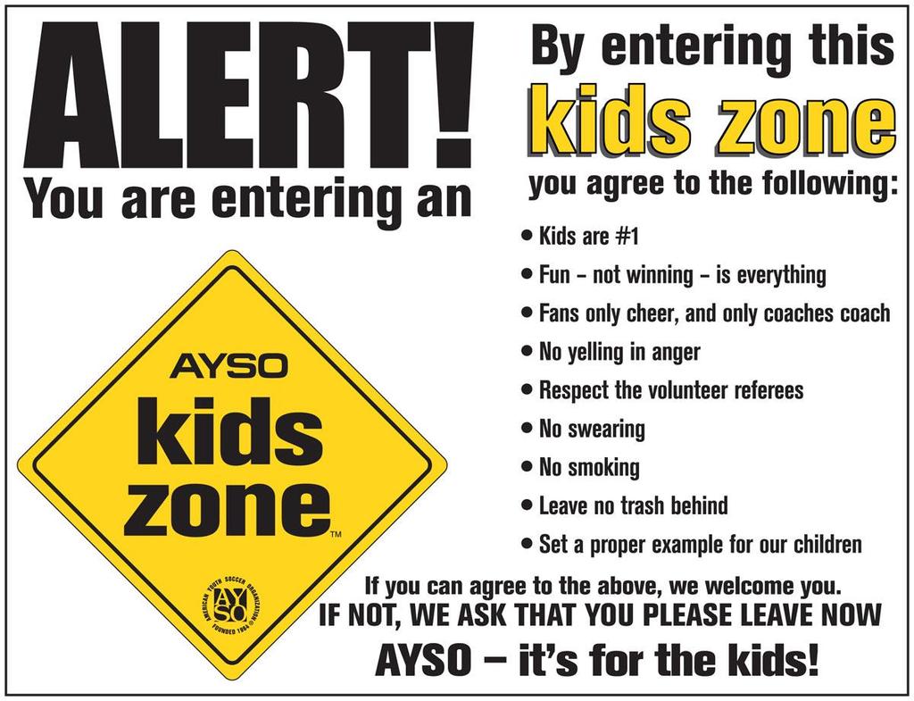Kids Zone Put on agenda for parent meeting