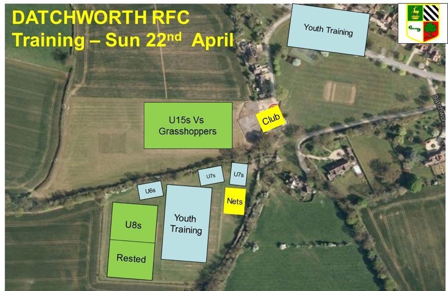 Sunday 22 nd April Parking Arrangements: The Youth Section will be undertaking Car Parking Duty on Sunday 22 nd April.
