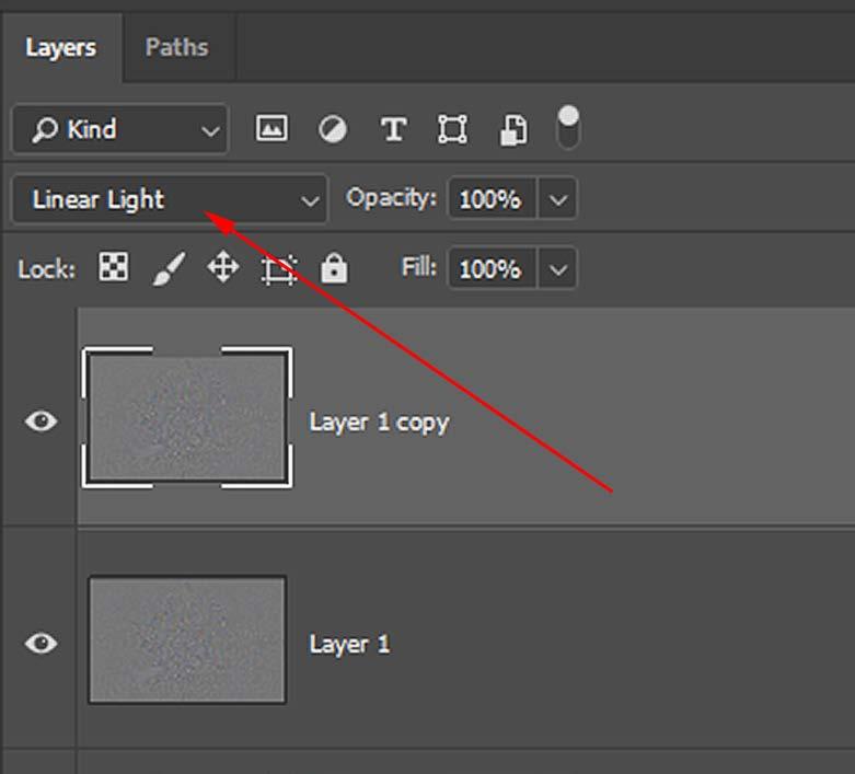 Change the blending mode to Overlay. To take it even further, add a second layer. Select the overlay layer.