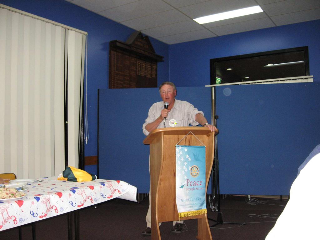 Sam De Witte Grahame Stelzer Guest Speaker bbq dinner on the Friday evening, Breakfast Saturday morning, lunch Saturday and help with the dinner on Saturday evening in the form of waiters and