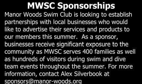 As a sponsor, businesses receive significant exposure to the community as MWSC serves 400 families as well as hundreds of visitors