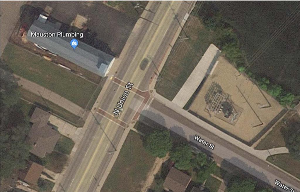 Mauston #3 Recommendation: Improve crosswalk across the 4-lanes of N.