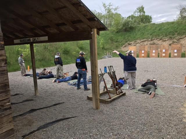 On May 20, the second event took place with a Boy Scout Rifle Shooting Merit Badge class.