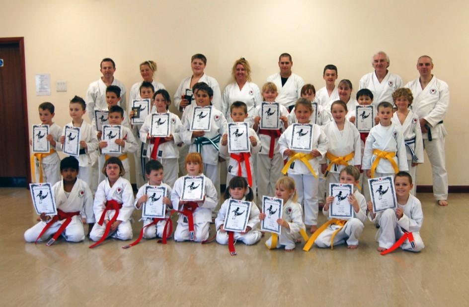 Grading News On the grading front 2008 was a busy year with many of our students passing gradings while demonstrating a high level of karate.