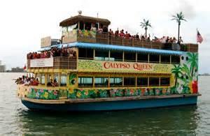 TARPON SPRINGS AND SHOPPING TOUR ABOARD THE "CALYPSO QUEEN" Wednesday, January 18, 2017 Depart 7:30 AM / Return 5:00 PM Climb aboard the Calypso Queen, departing from Clearwater marina for a scenic