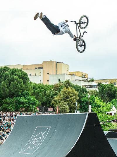 Thanks to the riders continually developing and pushing the boundaries of their sport, BMX Freestyle Park has recently been recognised as an Olympic sport.