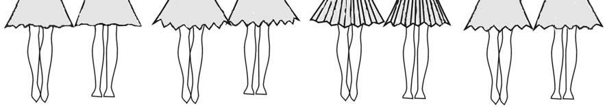 skirt NA - length must not be more then 10 cm