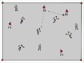 U12 --- Lesson Two: Possession Large Groups/Open Spaces OBJECTIVE: Possession with a purpose.
