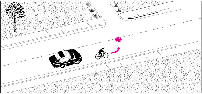 NC Bicycle Crash Types, 2011-2015 Sixth on the list, Motorist Right Turn Same Direction involves motorists passing and turning right (sometimes known as the righthook ) in front of bicyclists who