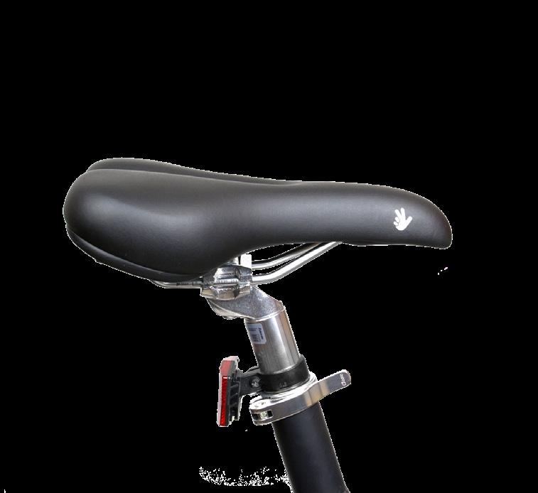 QUICK RELEASE SEAT CLAMP - Unlock the quick-release lever - Adjust the seat height up or down until the rider feels that he/she has control of