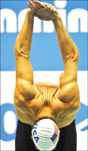 For each stretch, hold the position for 30 seconds, and repeat for both sides. Arms & Shoulders It s pretty clear why competitive swimmers have strong, broad shoulders.