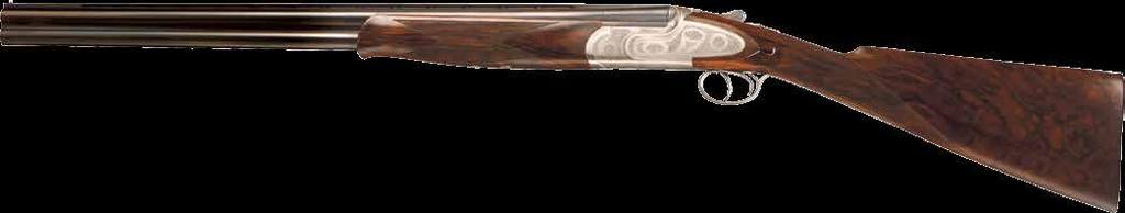 SL Shotguns SL 1030 Over under shotgun, ejector model with double triggers. Scalloped action.