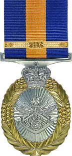 Australian Reserve Force Decoration (RFD) 15 Years (12 of which must have been in the Reserve Force).