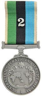 AUSTRALIA OPERATIONAL SERVICE MEDALS The Australian Operational Service Medal (AOSM) was instituted on 22 May 2012.