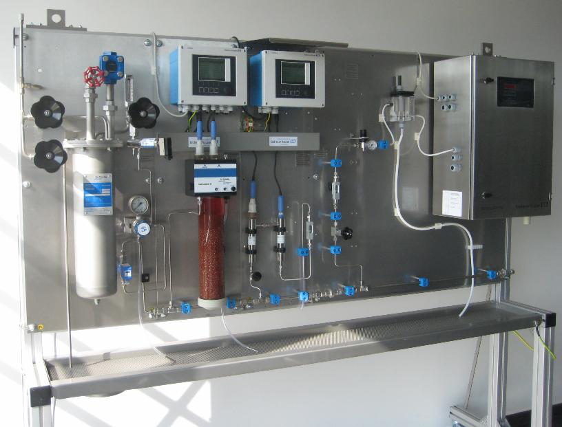 Special Documentation Modular Analytical Panel System with Sample preparation for Steam and