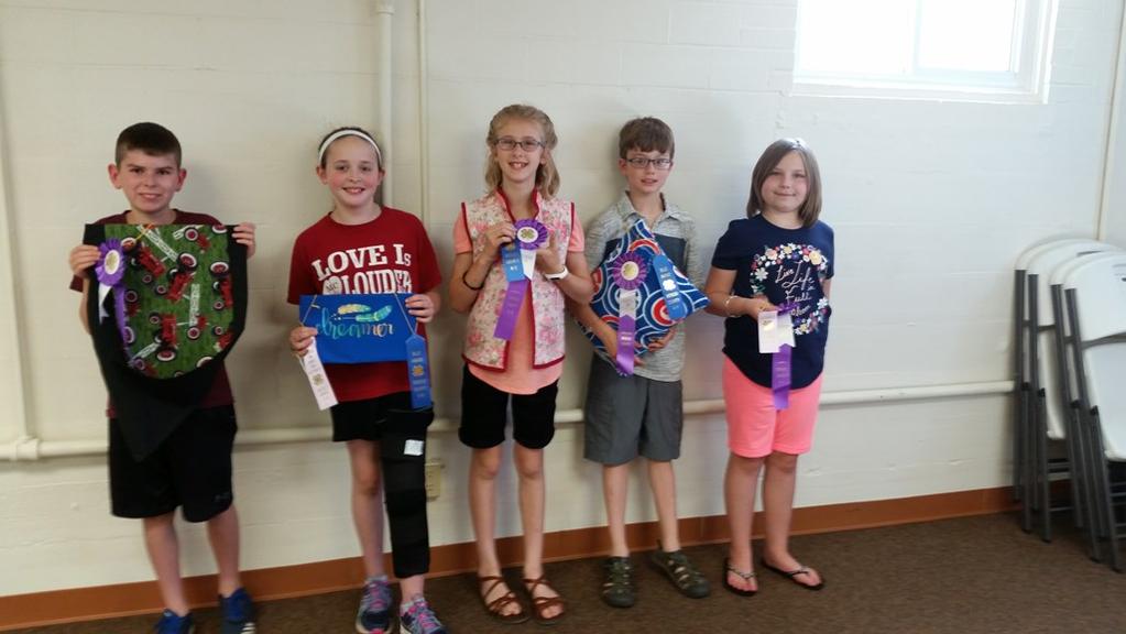 State Fair 5 Mercer Auction 6 Tidbits from Tracy 7 Congratulations to everyone who participated in the sewing project judging on June 13 at the Mercer County Farm Bureau.
