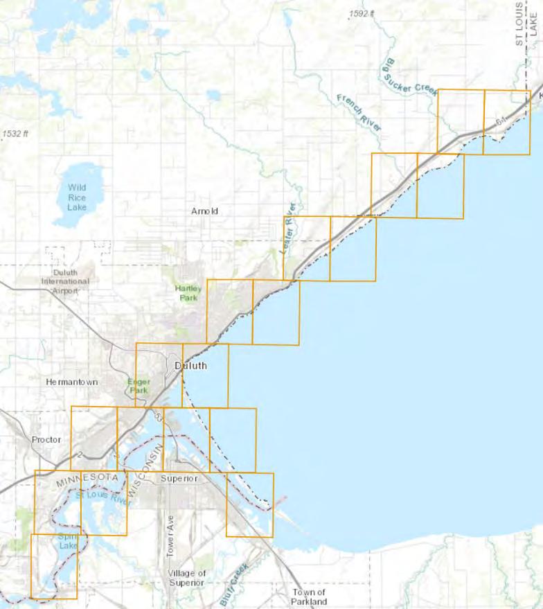 Work Map Data Viewer: Online GIS Data Link to the Bayfield &