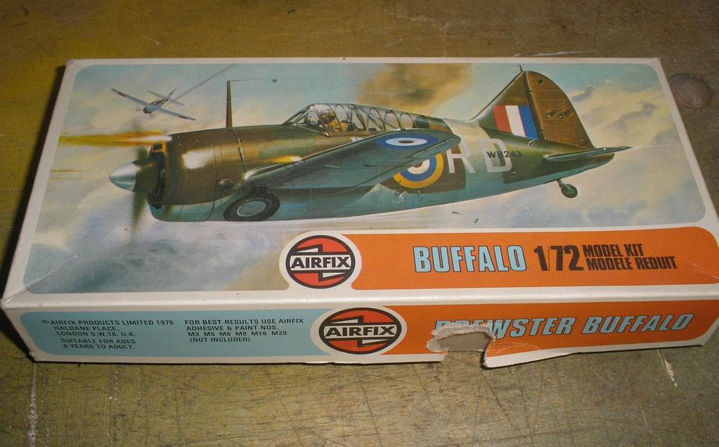 Buffalo Build By Don Anderson At one of the past club meetings, Dave Henk brought some kits from his stash to give away to the first taker and some of you got some great deals.