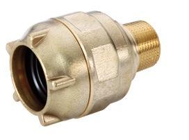 Pug-In Connector without Insert Pipe - A11 made in Germany CONNECTOR, MALE THREAD Mode 1101 with pastic pipe connection and mae thread pastic pipe thread D W pkg.