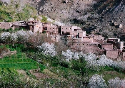 Imlil Douar Samra Guest House The Douar Samra is situated at an altitude at 1850 m in the Atlas Mountains, 20 minute walk or mule ride from the village of Imlil, which is 90 minute drive from
