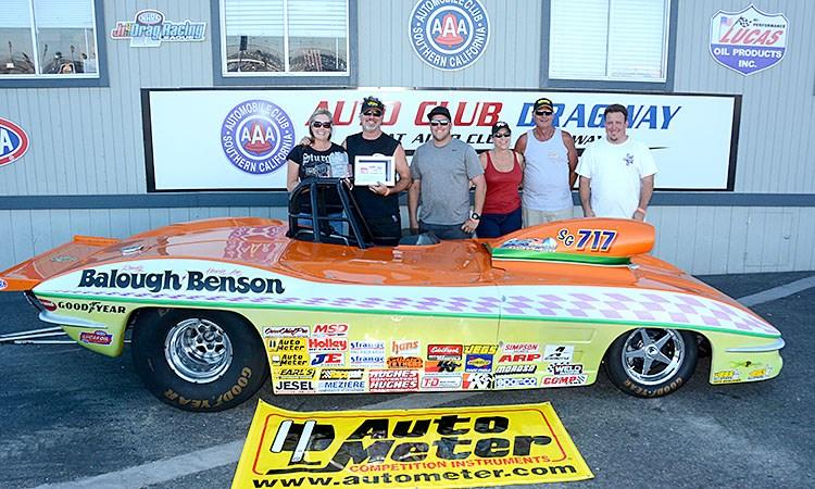 Randy Balough stops Val Jr. for Pro Gas Shootout Title a.007 better light, and took the win at 9.907, 158.80 to Torres second best of 9.928, 149.