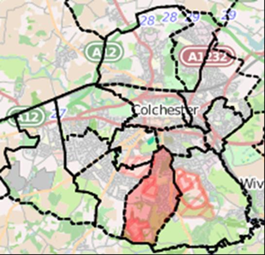 Berechurch Workplace zone 18 From: Berechurch % Castle 633 14 Shrub End 333 7 Mile End 282 6 Braintree District 228 5 Berechurch 123 3 No fixed