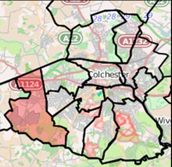 Stanway Workplace zone 12 7% < 10% 3% < 6% < Underground, metro, light rail or tram 63% From: Stanway % Castle 476 11 Stanway 367 9 Copford & West Stanway, 240 6 GreatTey and Marks Tey Braintree