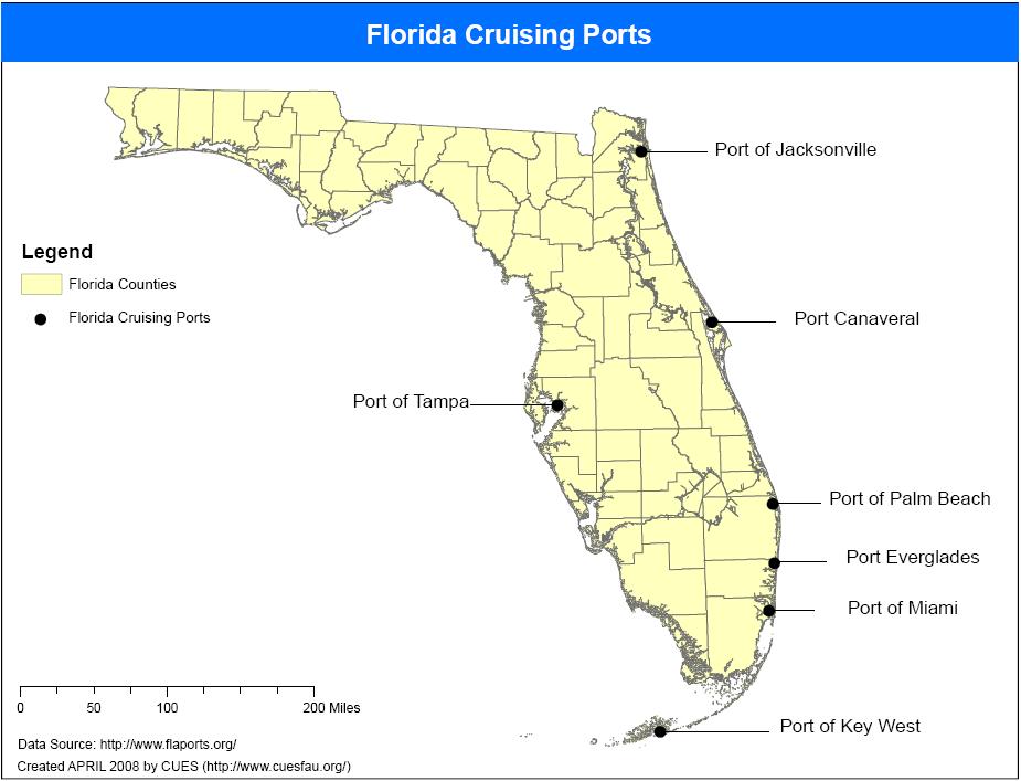 5M embarkations in 2006. The volume of passenger embarkations has continued to increase even though Florida s overall share has declined because of growth in other areas.