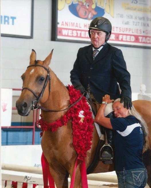 Ehrlick has been supported for over 30 years of competing and volunteering by his wife and accomplished horsewoman, Cheryl Smith-Ehrlick.