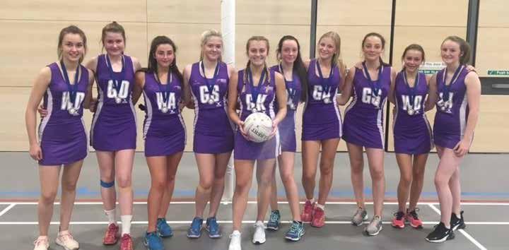 The U16 netball team pick up a Silver Medal. The U16 netball team competed in the North Durham schools tournament yesterday.