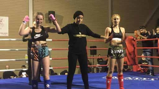 The Yokkao Next Generation fighter was drawn against fellow Brit, Acacia of Thaitanium in Leicester, in the semi-final with the other two girls in the tournament from Sweden facing each other in the