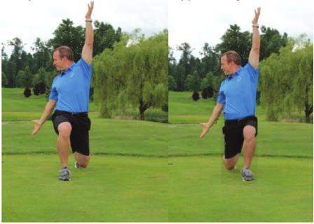side arm to the sky Repeat with the same arm & opposite leg 1.