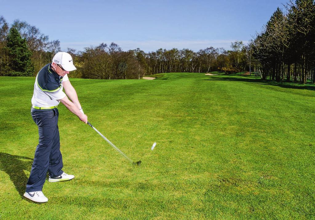 4. APPROACH STRATEGY: FIND THE GREEN Get your hybrid fring James Whitaker When you focus on finding the fairway, the chances are you ll want to take less club or use a more controlled swing, leaving