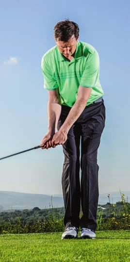 5. Ball-striking: Quick drills to minimise the misses Swing with feet together to improve tempo 1 2 3