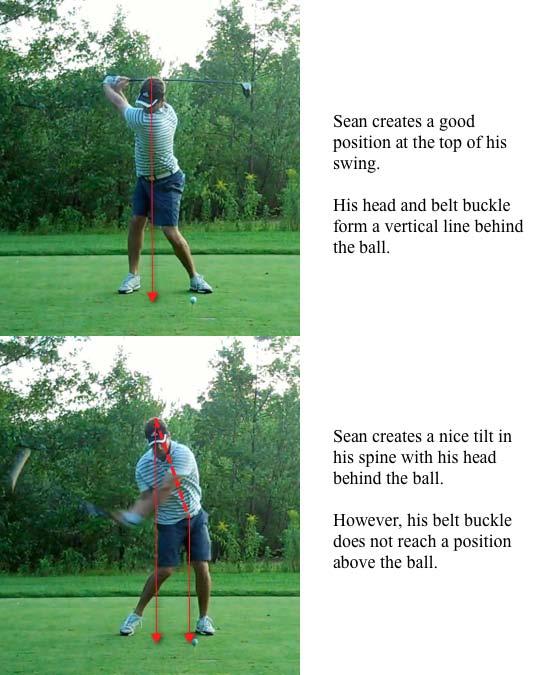 Magic Move Case Study #3 Sean (7 Handicap) Sean has a very powerful golf swing.