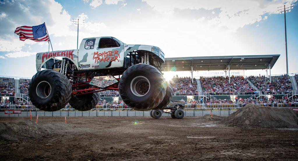 DAYS OF '47 ARENA EVENTS The arena lineup is fierce this year at the Utah State Fair, designed to keep the thrill seekers' heart pounding with action