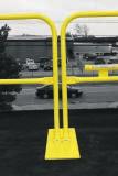 Bridges Pipe racks Parking decks Concrete construction Heavy construction Bridge work Pipe racks Selection Guide Installation Single clamp anchor on stanchion base Stanchion slides into casted in