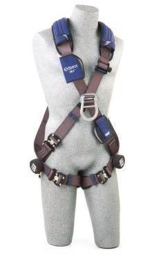 FALL PROTECTION 1113055 ExoFit NEX Vest-Style Harness Aluminum back and side D-rings, locking quick connect buckles. (XLarge) 1113046... Small 1113049... Medium 1113052.