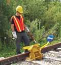 If you have flush rail contact Aldon for guidance on installing and using a derail. 5. Rail condition must be #1 relay or better. Install on sound wooden ties.